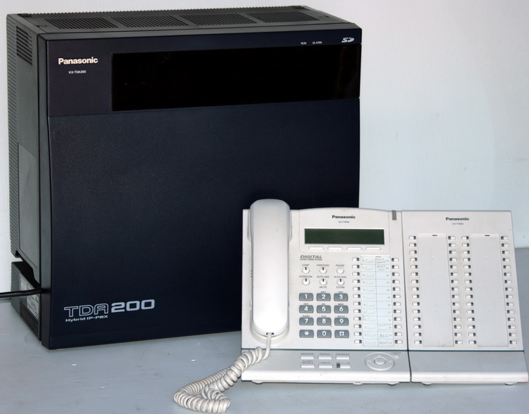 ตู้สาขา Hybrid IP-PBX System Panasonic KX-TDA200ฺBX ตู้สาขา Hybrid Ip-Pbx System Panasonic Kx-Tda200ฺBx